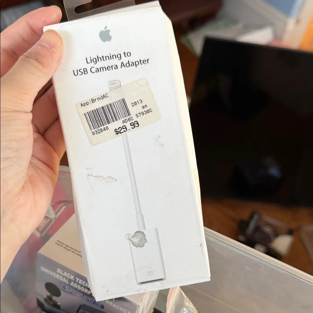 Apple Lightning to USB Adapter - White